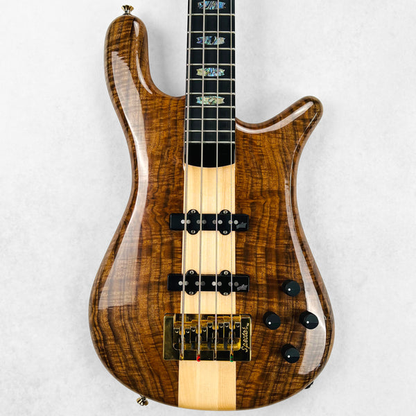 Spector USA NS-2 Bastogne Walnut 4-String Bass 2021 - Natural - 1