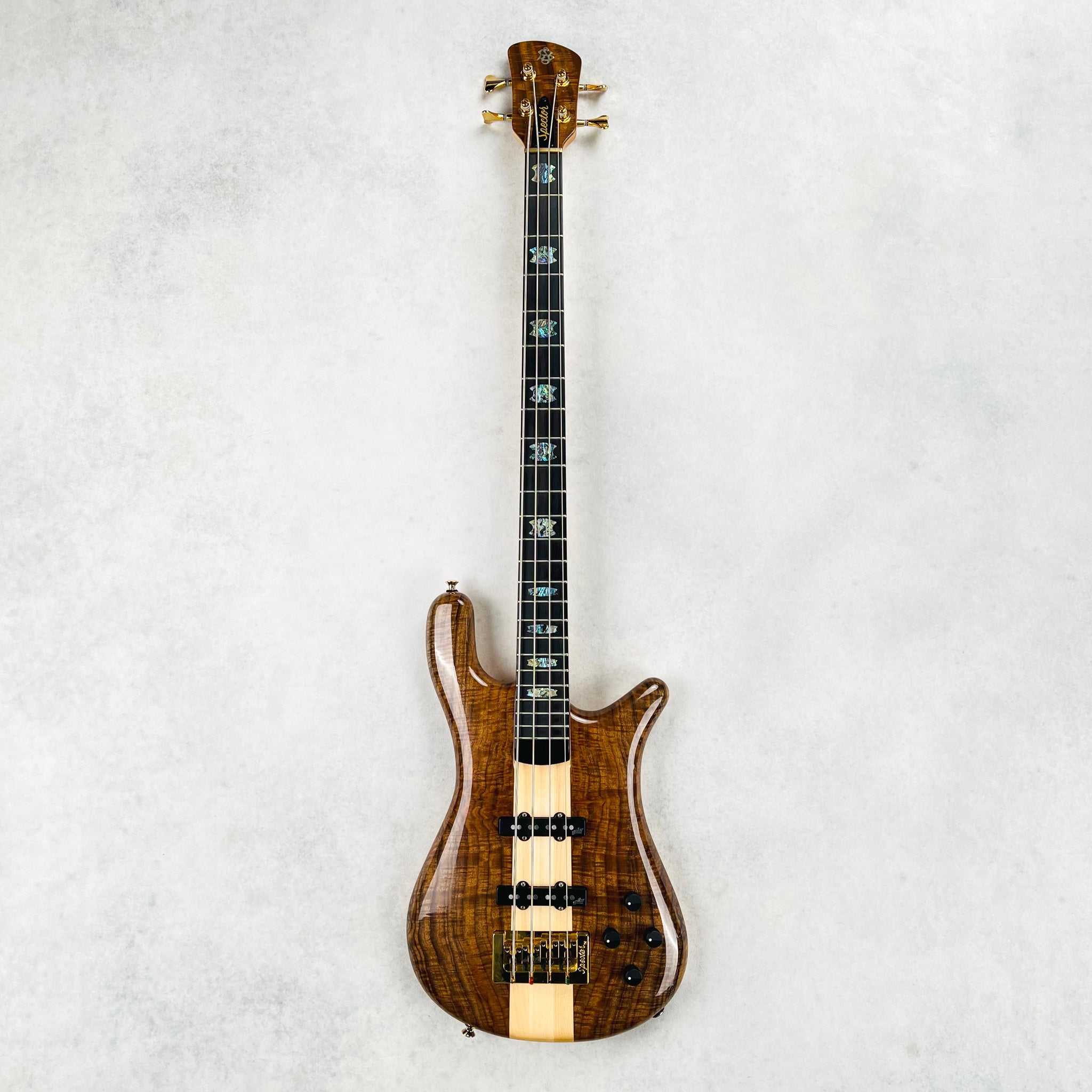 Spector USA NS-2 Bastogne Walnut 4-String Bass 2021 - Natural | Tone Wolf