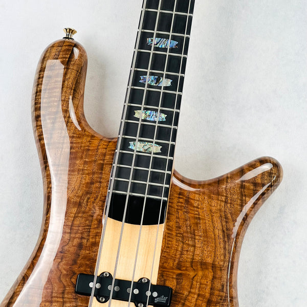 Spector USA NS-2 Bastogne Walnut 4-String Bass 2021 - Natural - 3