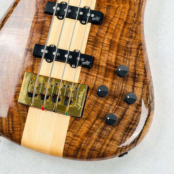 Spector USA NS-2 Bastogne Walnut 4-String Bass 2021 - Natural - 5