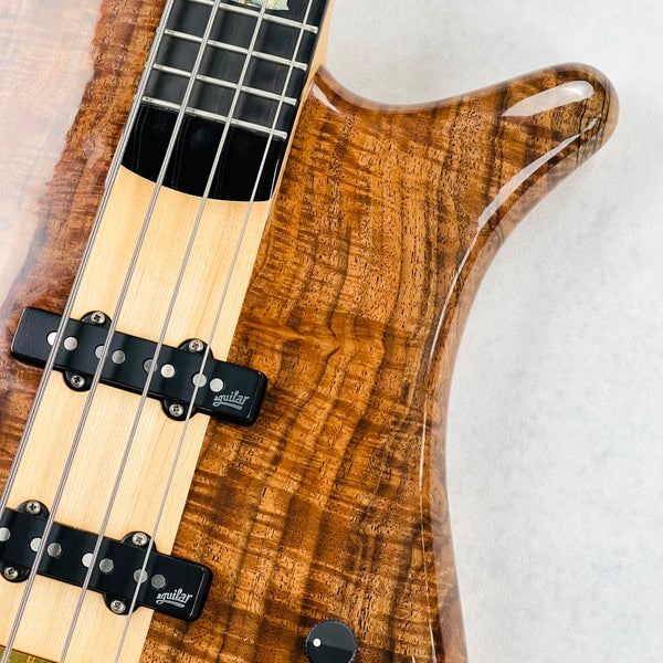 Spector USA NS-2 Bastogne Walnut 4-String Bass 2021 - Natural - 6