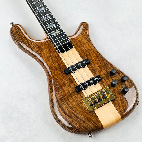 Spector USA NS-2 Bastogne Walnut 4-String Bass 2021 - Natural - 8