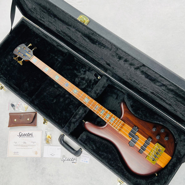 Spector USA NS-2 Roasted Ash 4-String Bass 2024 - Natural Matte - 18