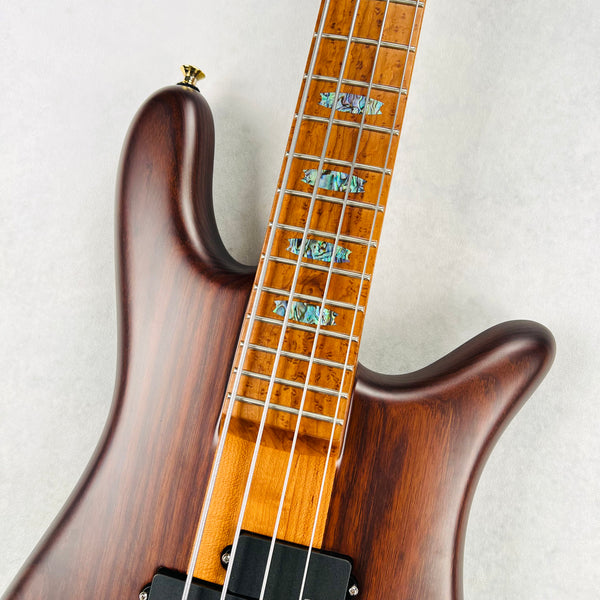 Spector USA NS-2 Roasted Ash 4-String Bass 2024 - Natural Matte - 3