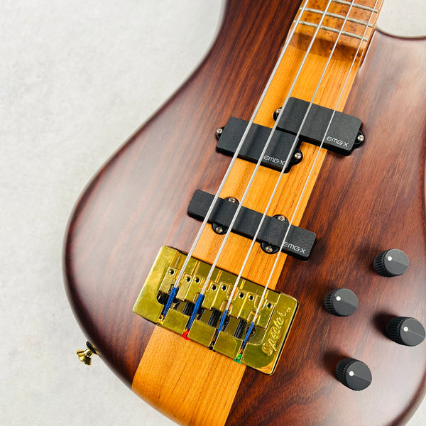 Spector USA NS-2 Roasted Ash 4-String Bass 2024 - Natural Matte - 4