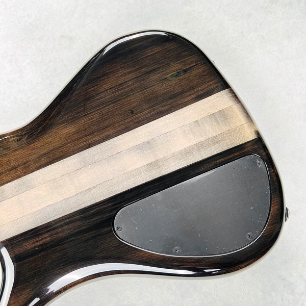 Spector USA NS-2 Spalted Maple Fretless 4-String Bass 2023 - Natural - 14