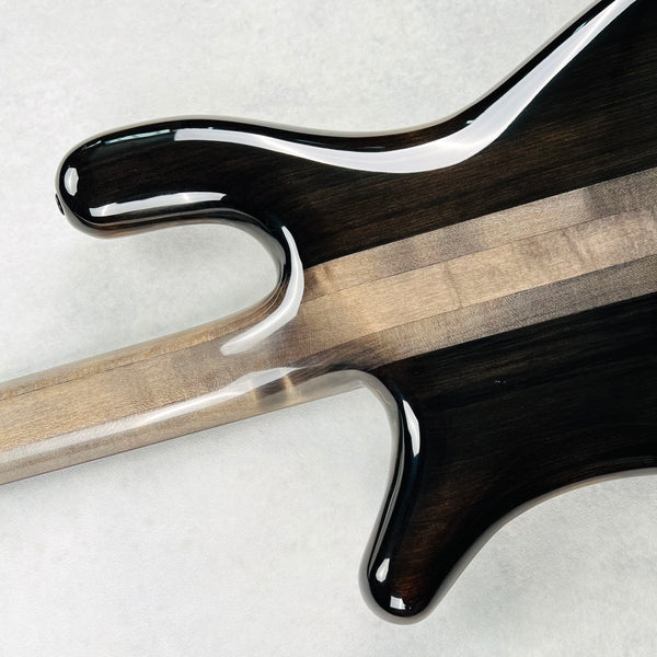 Spector USA NS-2 Spalted Maple Fretless 4-String Bass 2023 - Natural - 15
