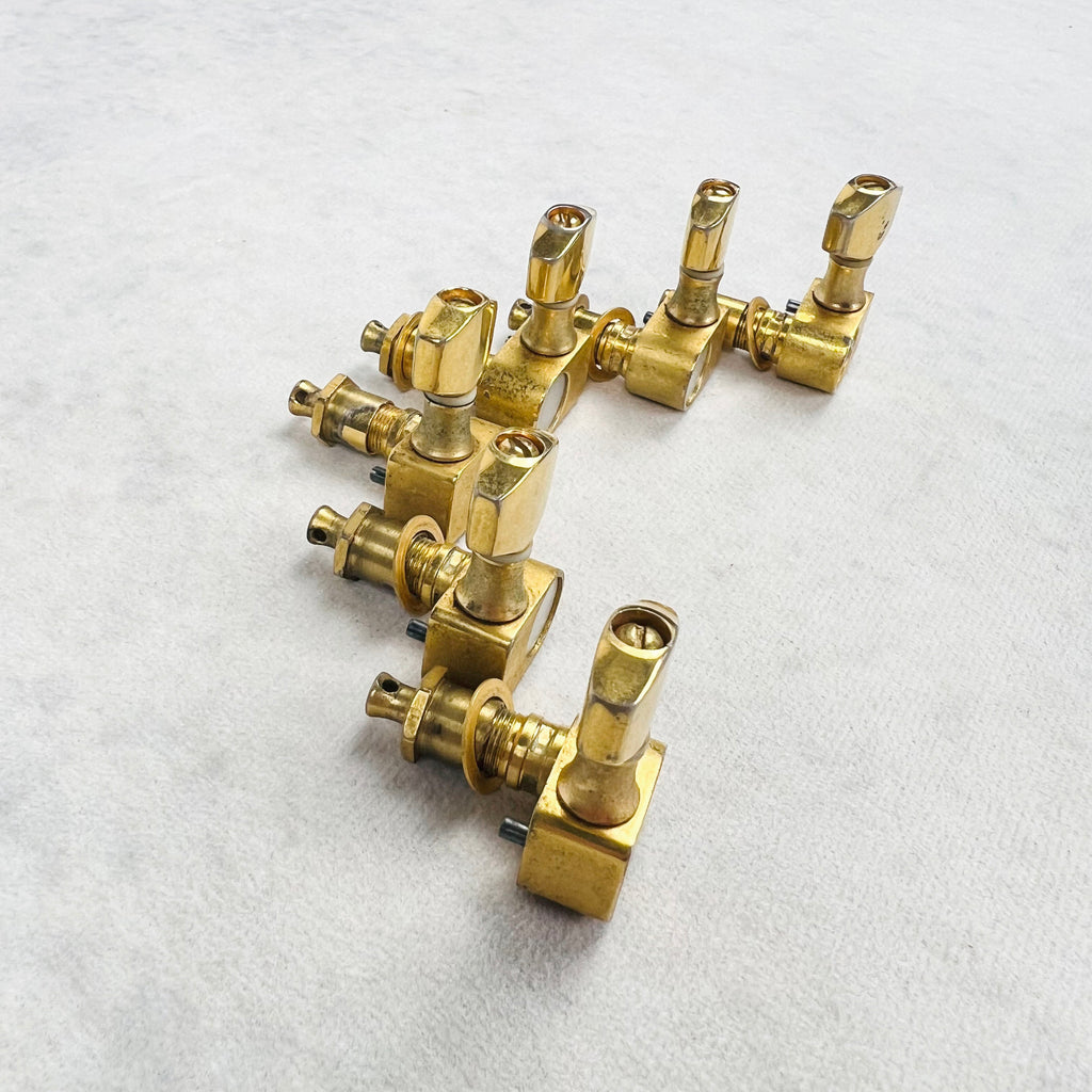Sperzel 3x3 Non-Locking Tuning Machine Set - Gold - 3