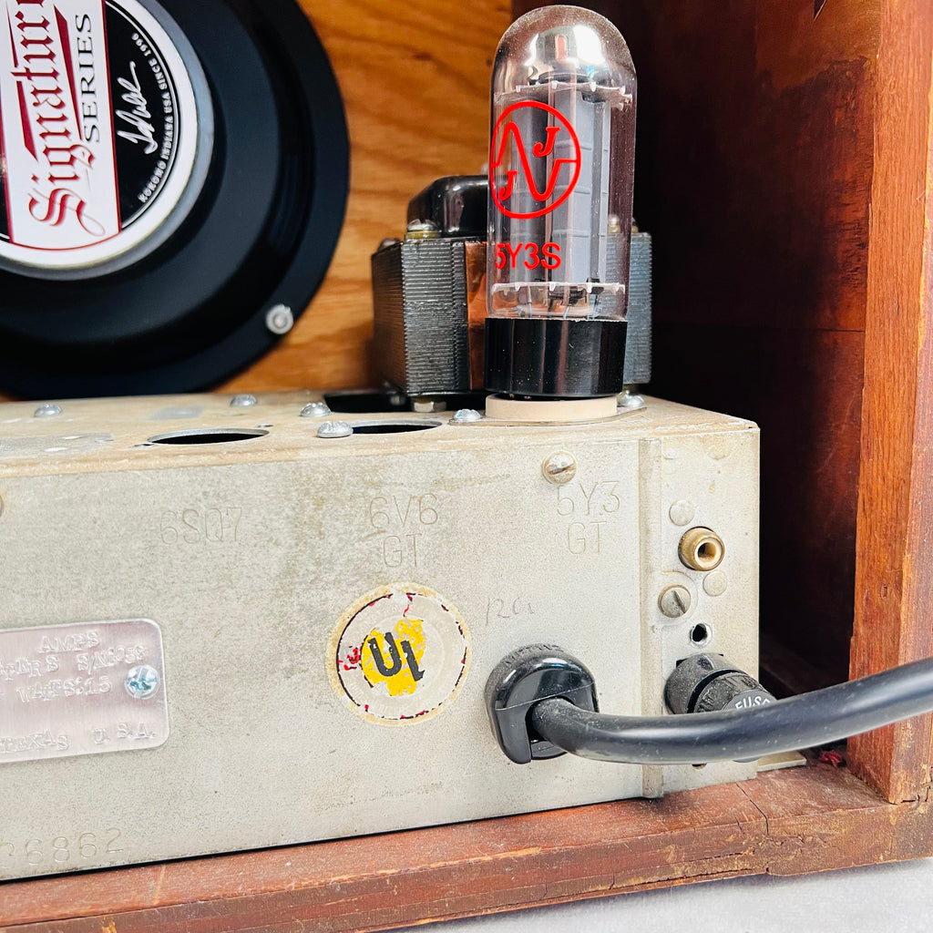 Square Amps Meters 1x6" Combo Radio Amplifier 2018 - Brown - 14