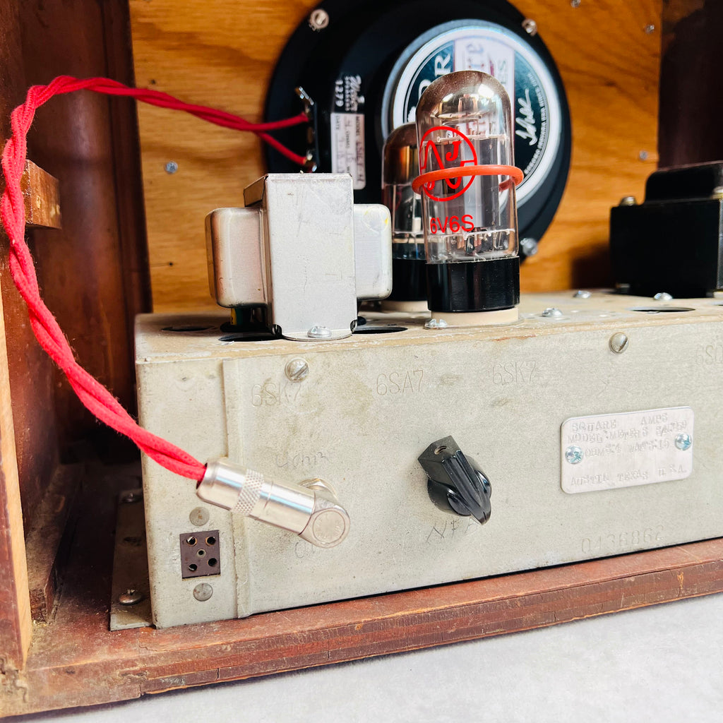 Square Amps Meters 1x6" Combo Radio Amplifier 2018 - Brown - 15