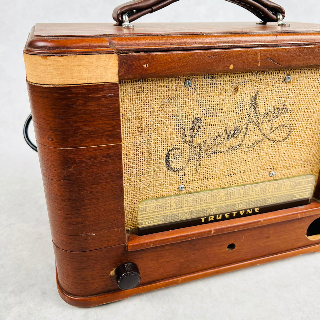 Square Amps Meters 1x6" Combo Radio Amplifier 2018 - Brown - 3