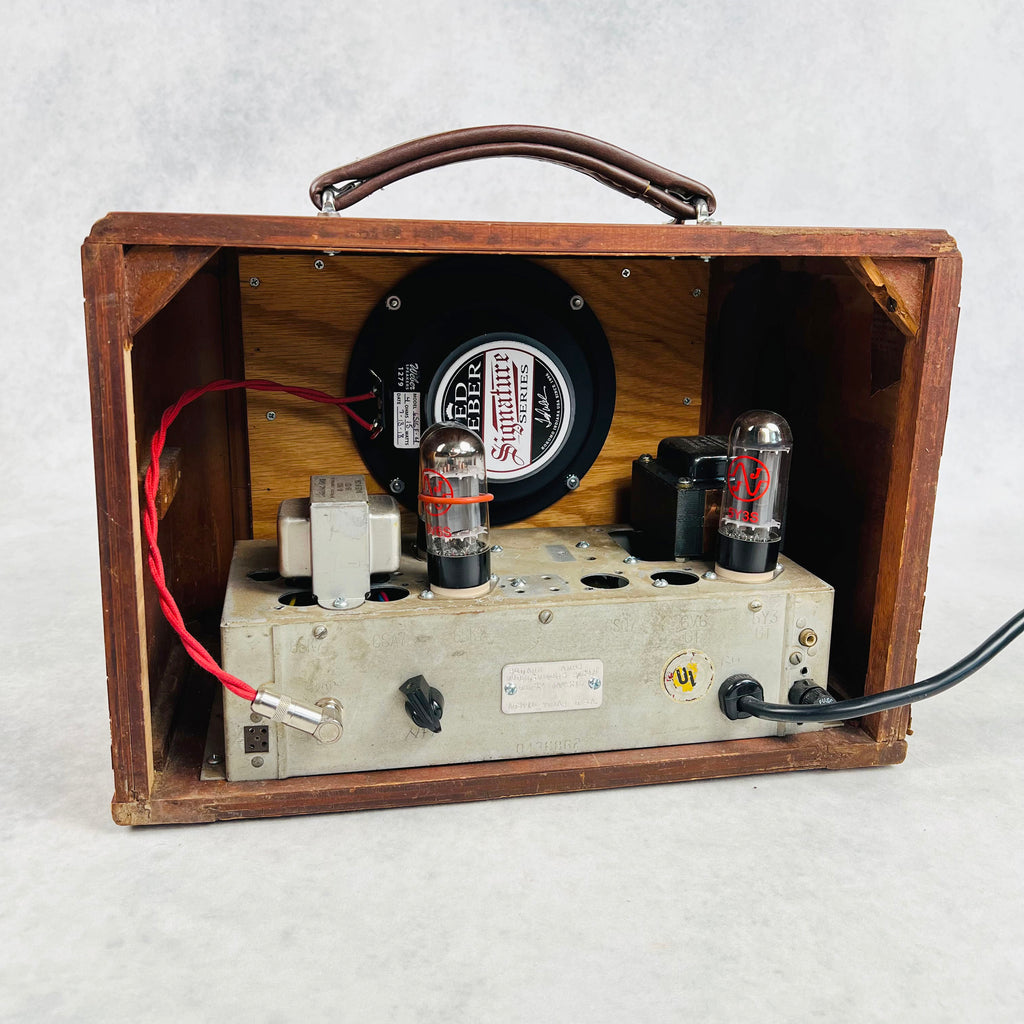 Square Amps Meters 1x6" Combo Radio Amplifier 2018 - Brown - 8