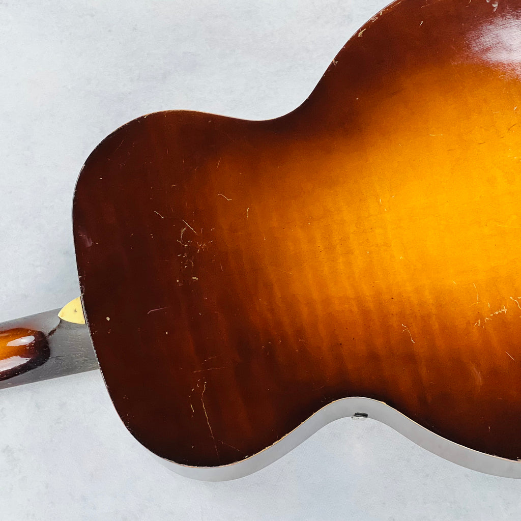 S.S. Stewart Archtop Guitar 1940s - Sunburst - 14