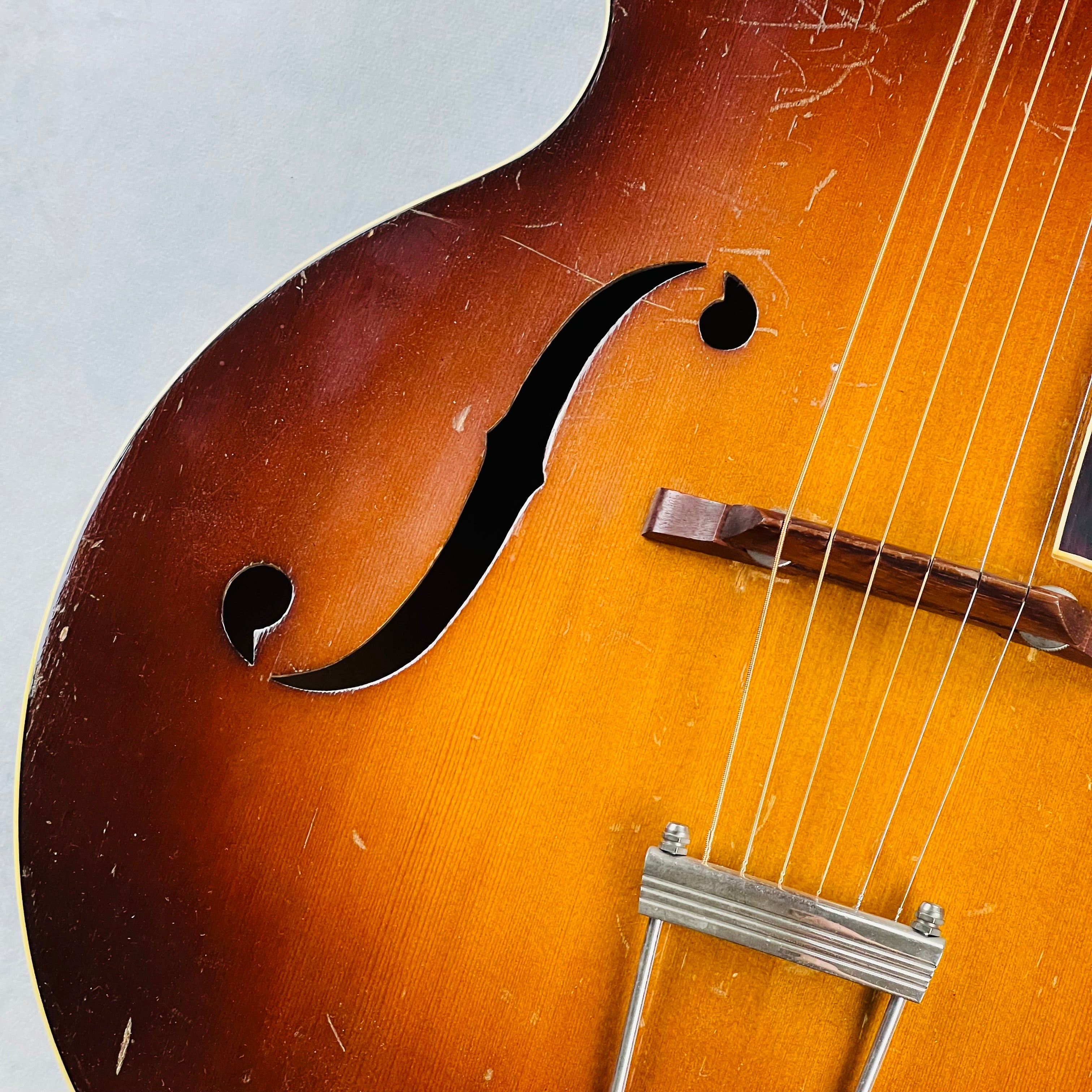 S.S. Stewart Archtop Guitar 1940s - Sunburst | Tone Wolf