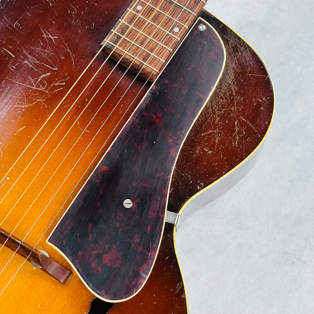 S.S. Stewart Archtop Guitar 1940s - Sunburst - 7