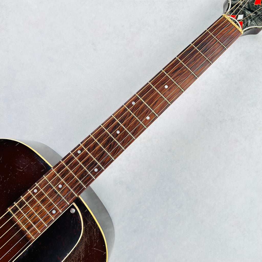 S.S. Stewart Archtop Guitar 1940s - Sunburst - 9