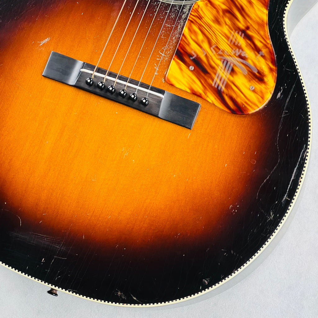 S.S. Stewart H-1130 Flat Top Acoustic 1940s - Sunburst - 5