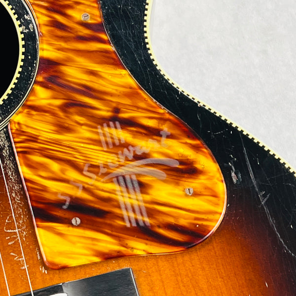 S.S. Stewart H-1130 Flat Top Acoustic 1940s - Sunburst - 8