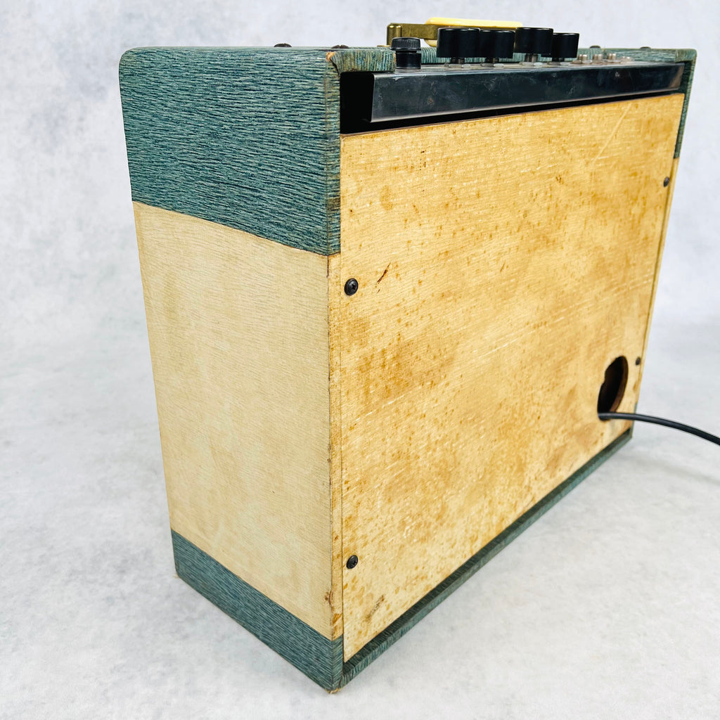 Stewart 1x10" Tremolo Combo Amplifier 1960s - Green & Cream - 6