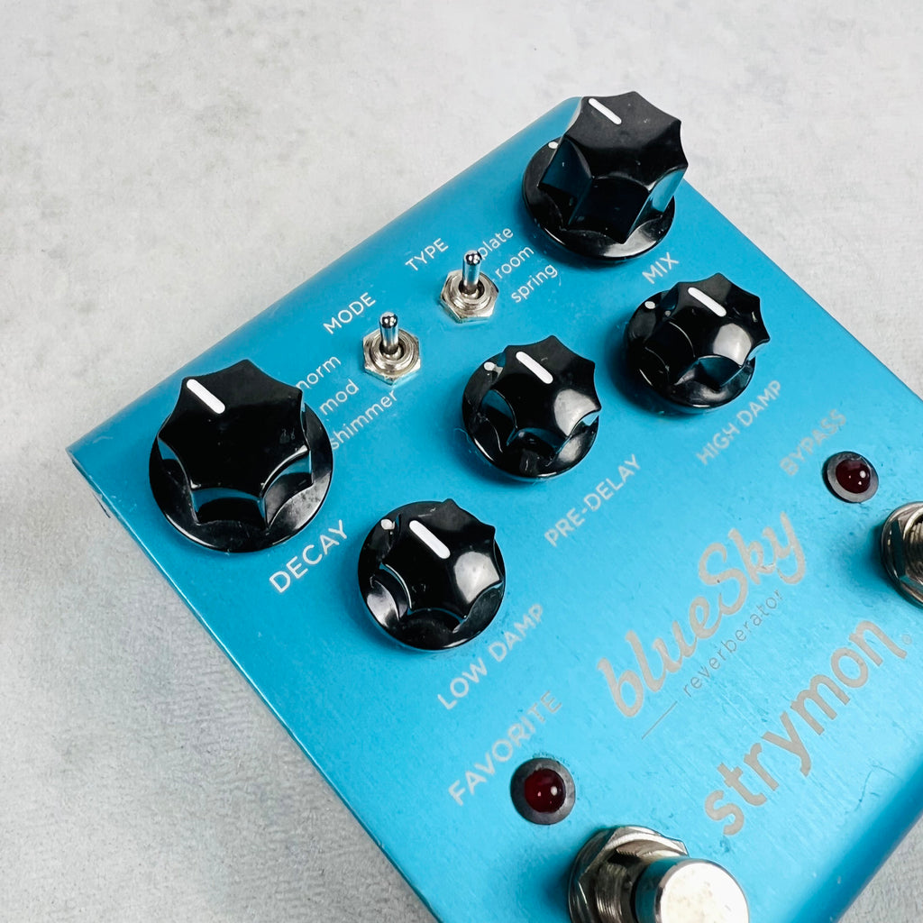 Strymon Blue Sky Reverberator V1 Pedal 2010s - Blue - 2