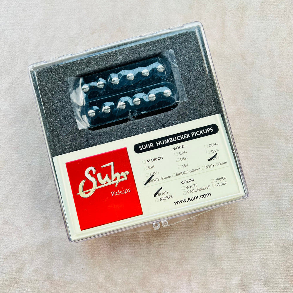 Suhr DSV Bridge 53mm Humbucker Pickup - Black | Tone Wolf