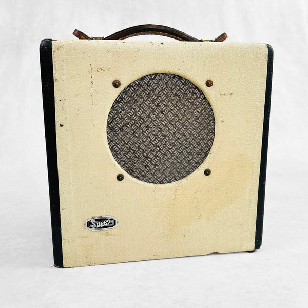 Supro 1x6" Tube Combo Amplifier 1948 - Cream & Black - 1