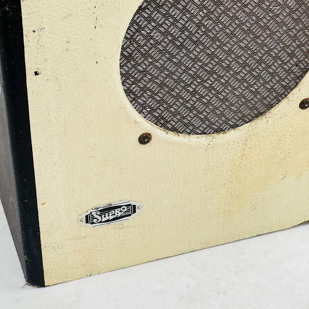 Supro 1x6" Tube Combo Amplifier 1948 - Cream & Black - 3