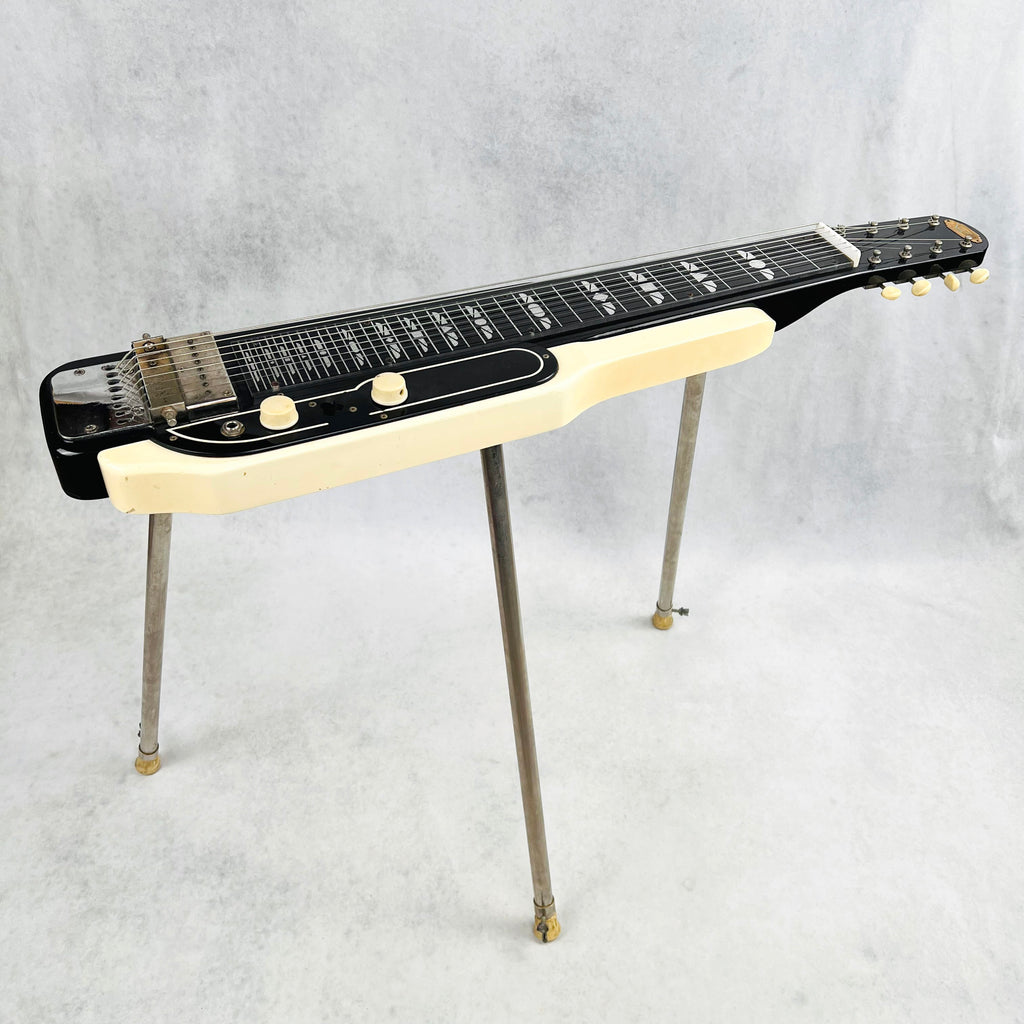 Supro 8-String Lapsteel with Legs 1960s - Black - 9