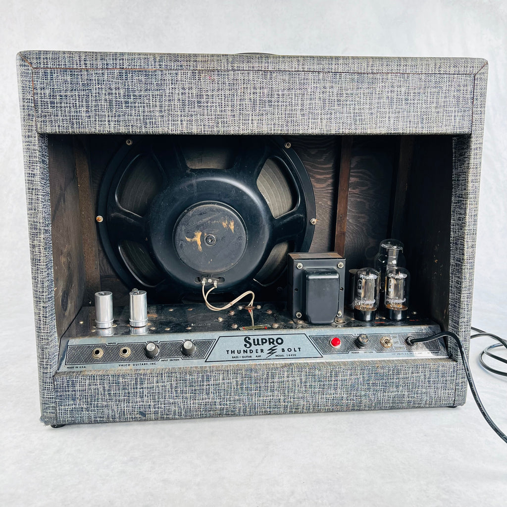 Supro Thunderbolt S6420 1x15" Combo Amplifier 1966 - Blue Rhino - 10