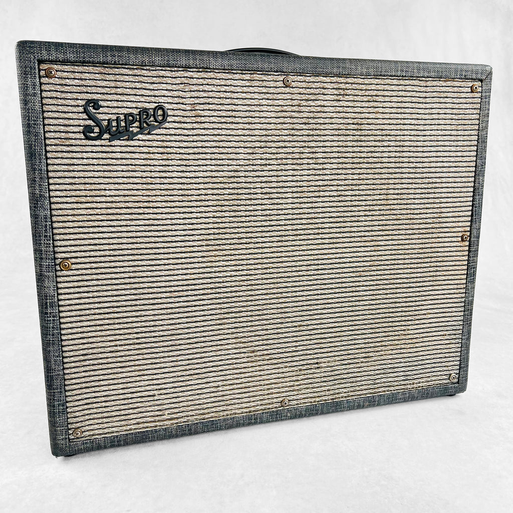 Supro Thunderbolt S6420 1x15" Combo Amplifier 1966 - Blue Rhino - 1