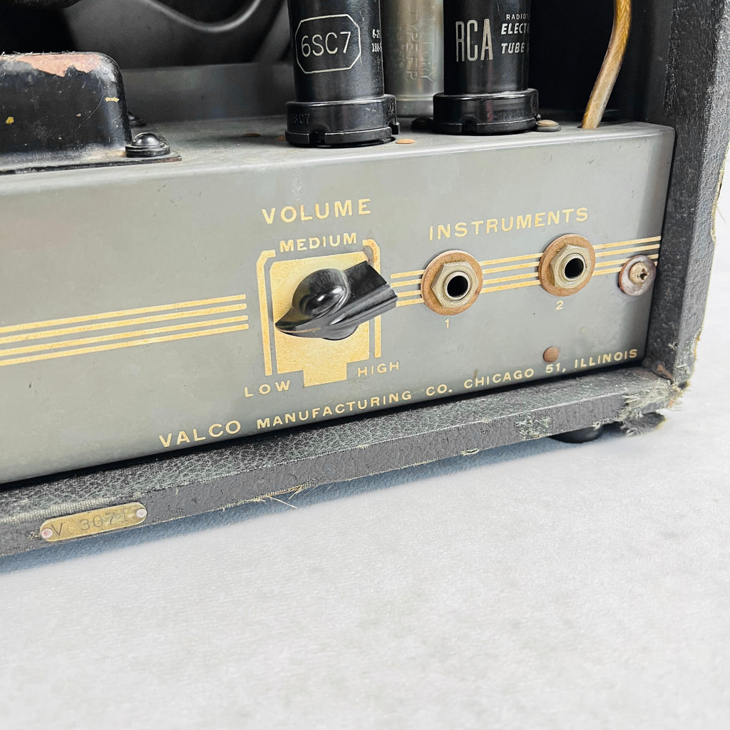Supro Valco Chicago 51 1x10" Combo Amplifier 1947 - Gray - 11