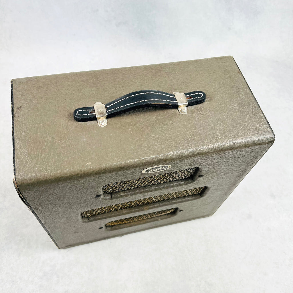 Supro Valco Chicago 51 1x10" Combo Amplifier 1947 - Gray - 2