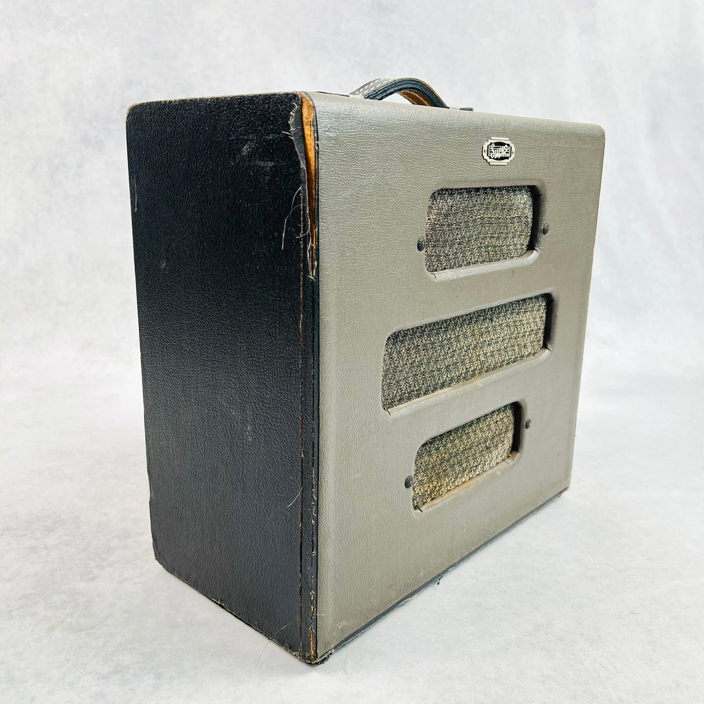 Supro Valco Chicago 51 1x10" Combo Amplifier 1947 - Gray - 4