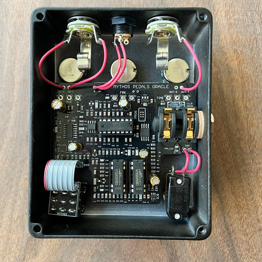 Oracle Rdbms Mythos Mythos Pedals Oracle Analog Delay Limited Edition Blackout 2023 | Tone Wolf