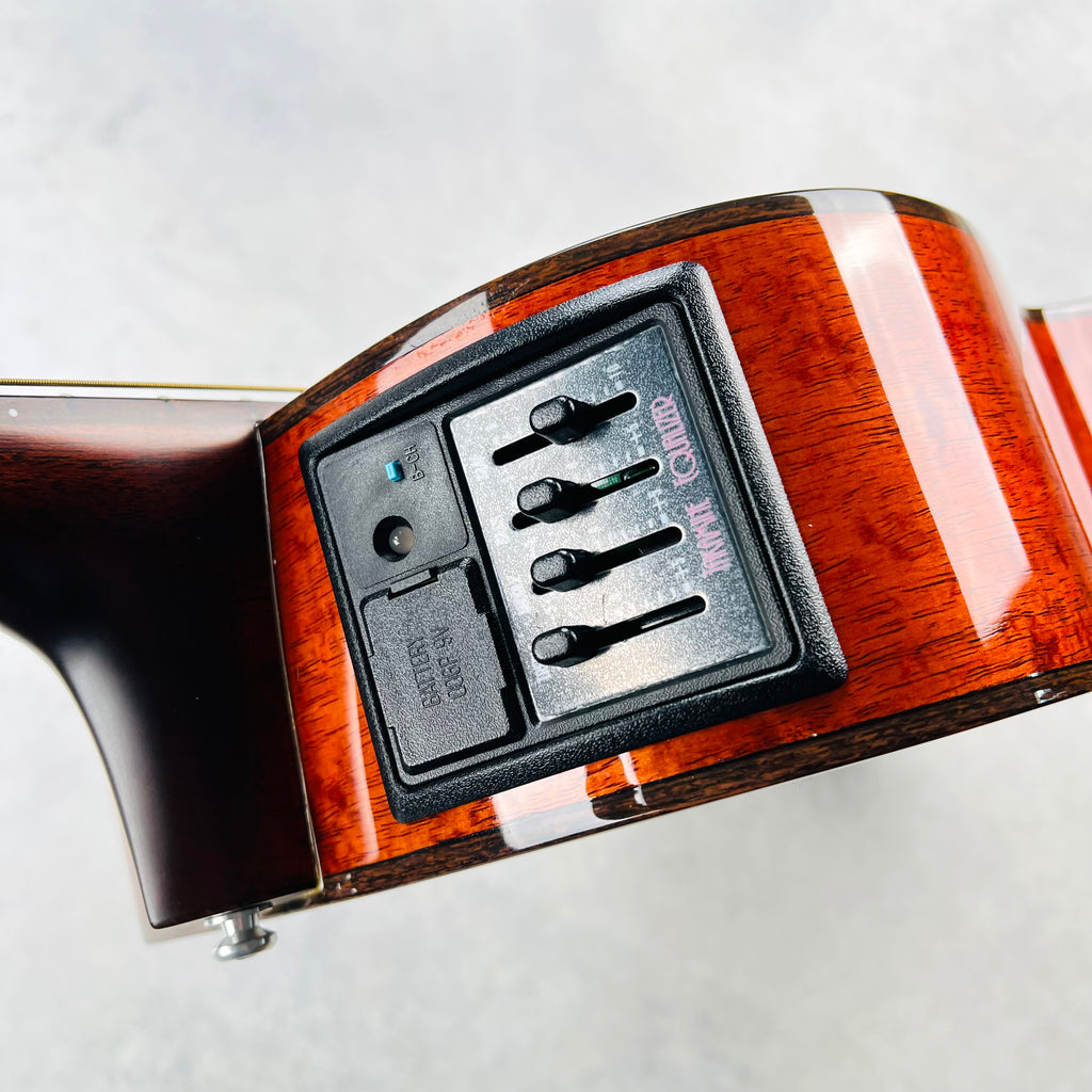 Takamine PT-406 Acoustic-Electric Guitar 1994 - Natural - 17