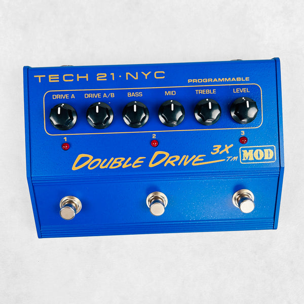 Tech 21 Double Drive 3X Pedal 2010s - Blue - 1