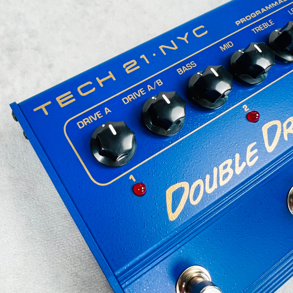 Tech 21 Double Drive 3X Pedal 2010s - Blue - 2