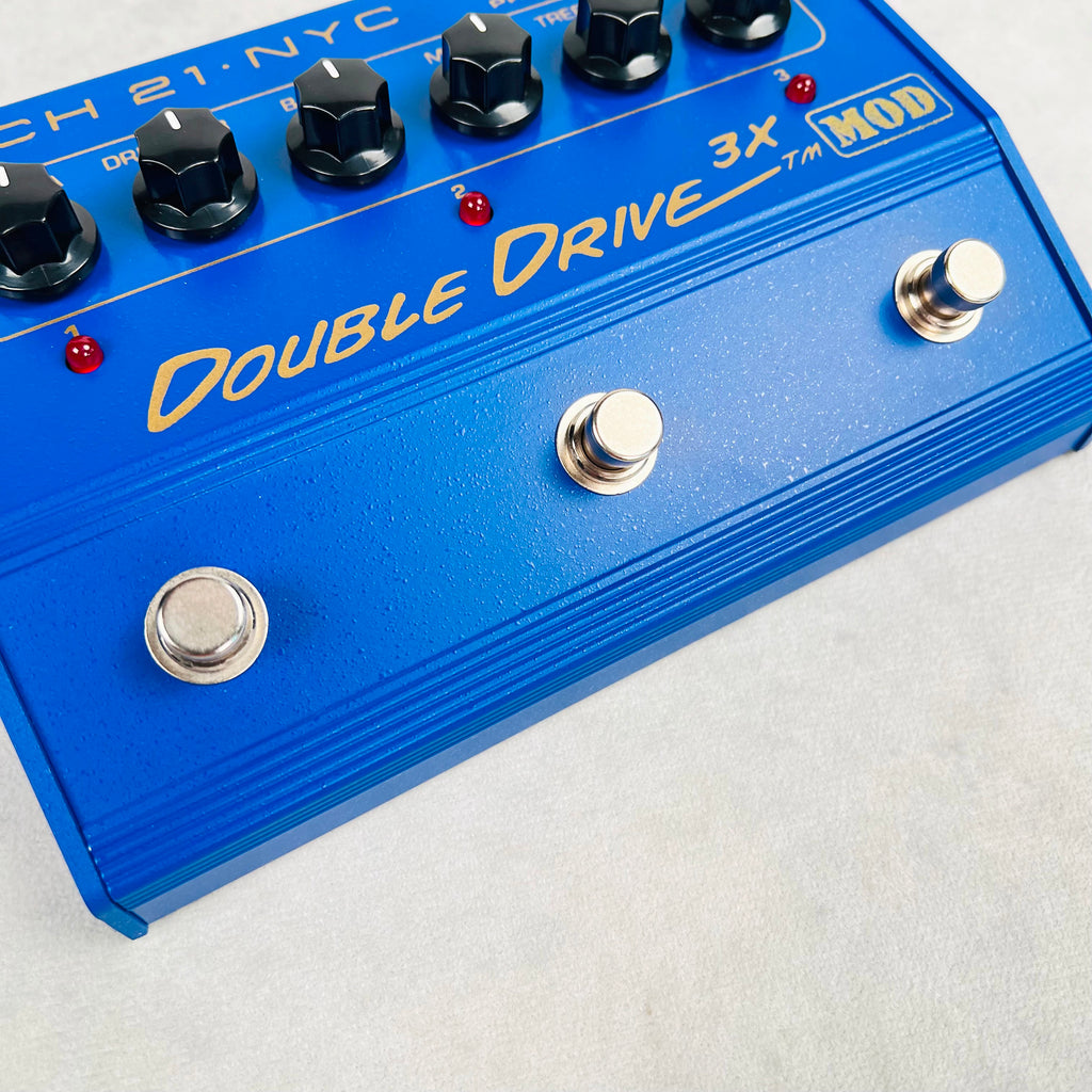 Tech 21 Double Drive 3X Pedal 2010s - Blue - 4