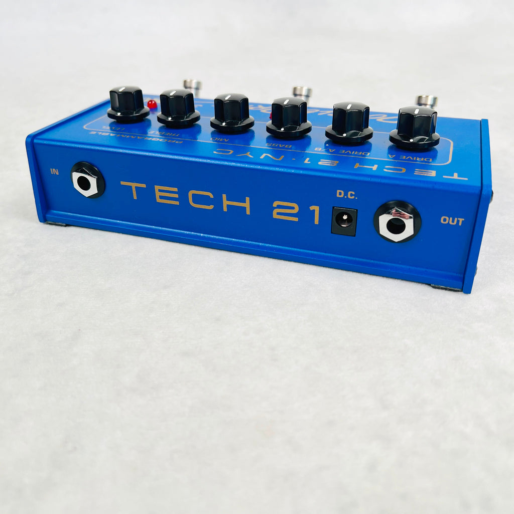 Tech 21 Double Drive 3X Pedal 2010s - Blue - 5