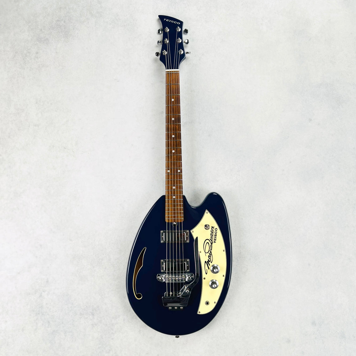 Teisco MQ-56 May Queen Reissue 1999 - Navy Blue | Tone Wolf