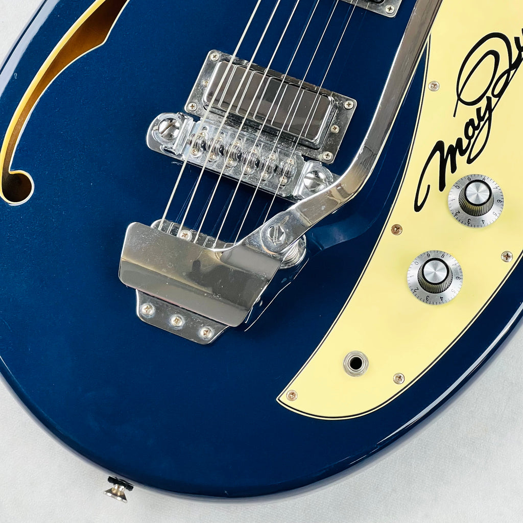 Teisco MQ-56 May Queen Reissue 1999 - Navy Blue - 5