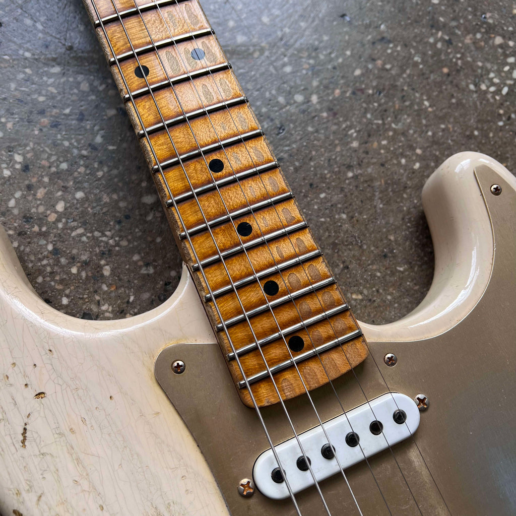 Fender Custom Shop Limited Edition Golden '50s 1954 Stratocaster 2014 - Dirty White Blonde - 8