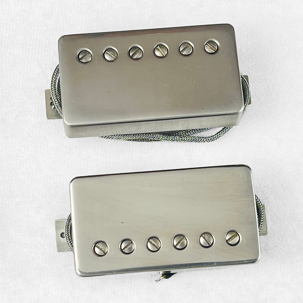 ThroBak MC-102B MXV Humbucker Pickup Set 2013 - Aged Nickel - 1