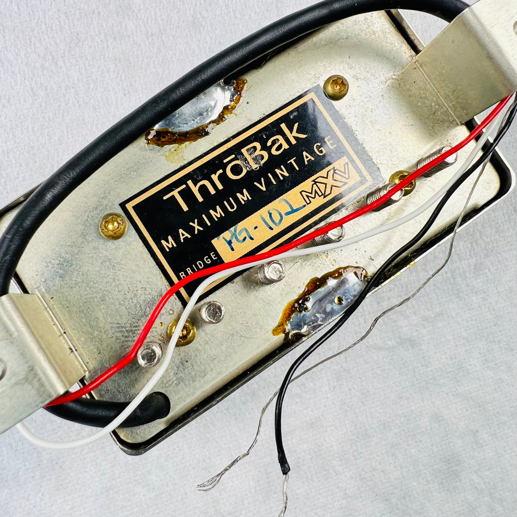 Throbak PG-102 MXV Bridge Humbucker Pickup - Nickel - 3