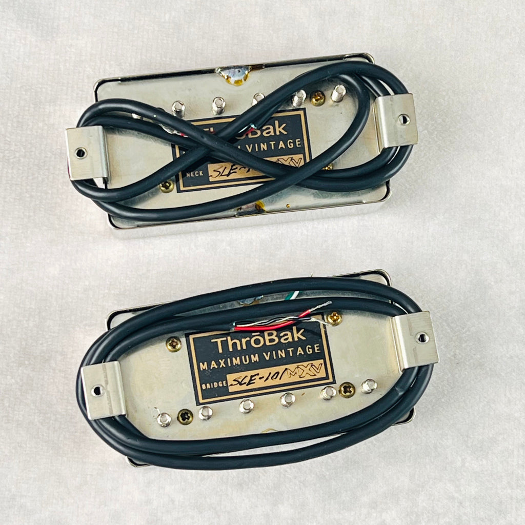 ThroBak SLE-101 MXV Humbucker Pickup Set 2014 - Nickel - 4