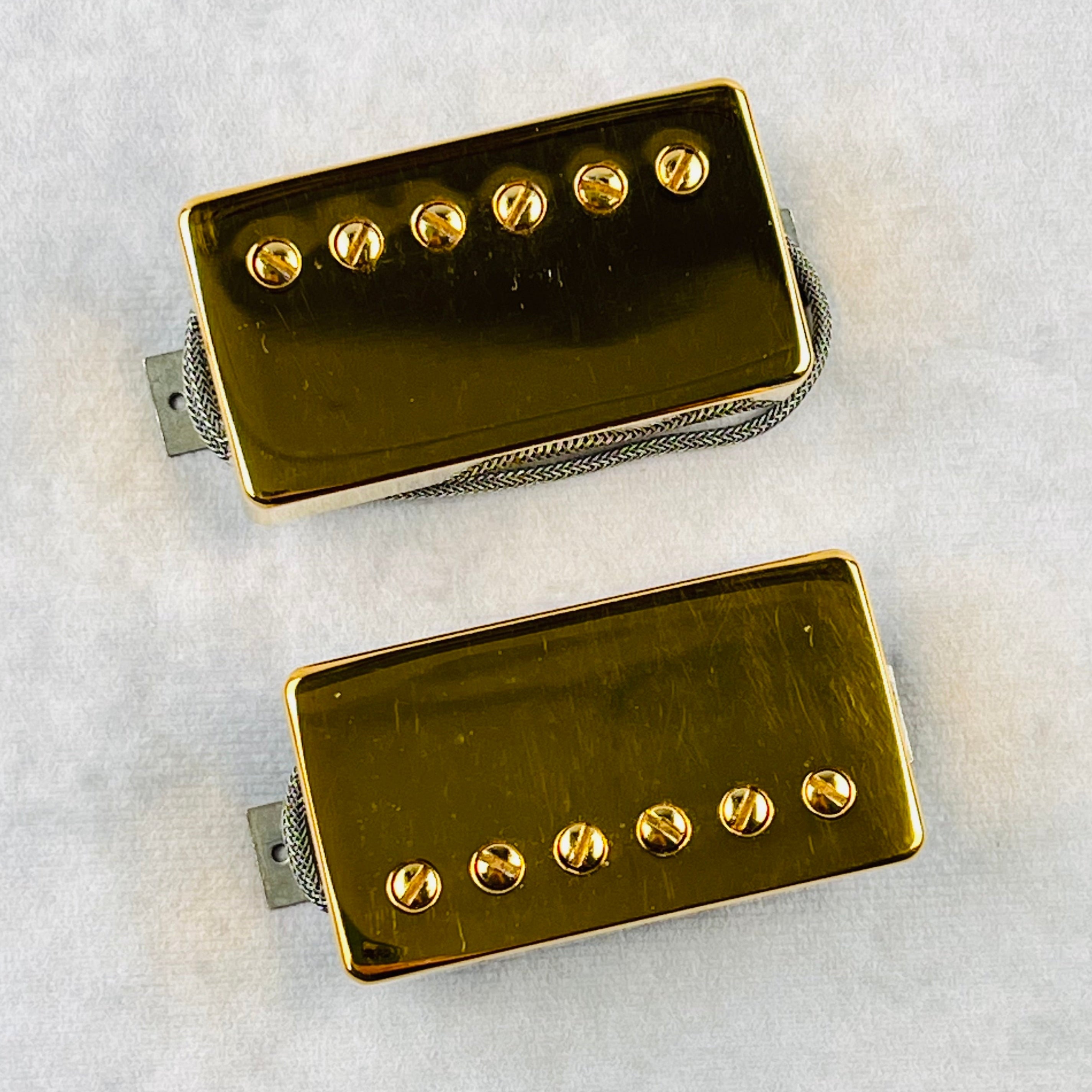 Throbak SLE-101 Plus MXV Humbucker Pickup Set 2013 - Gold | Tone Wolf