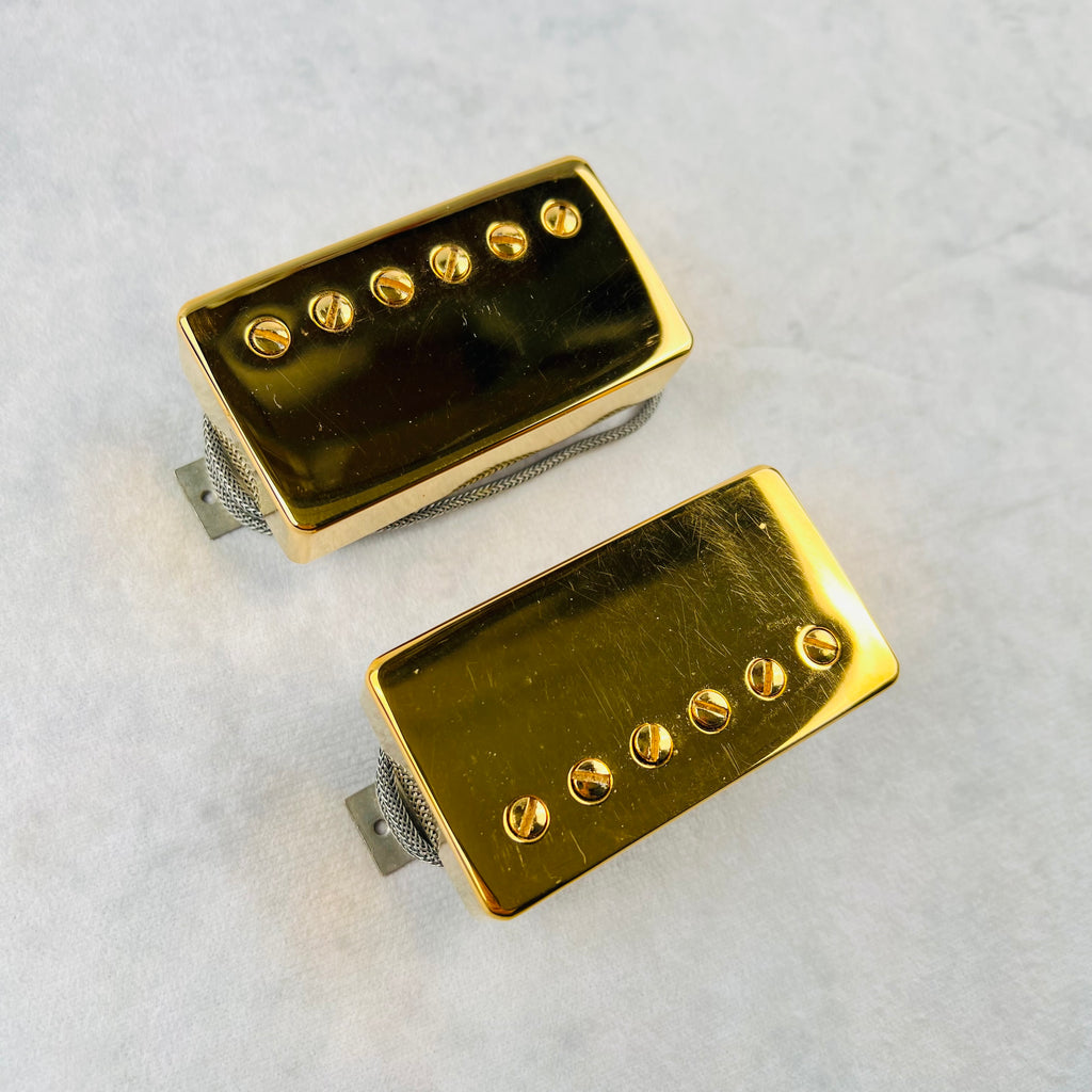 Throbak SLE-101 Plus MXV Humbucker Pickup Set - Gold - 2