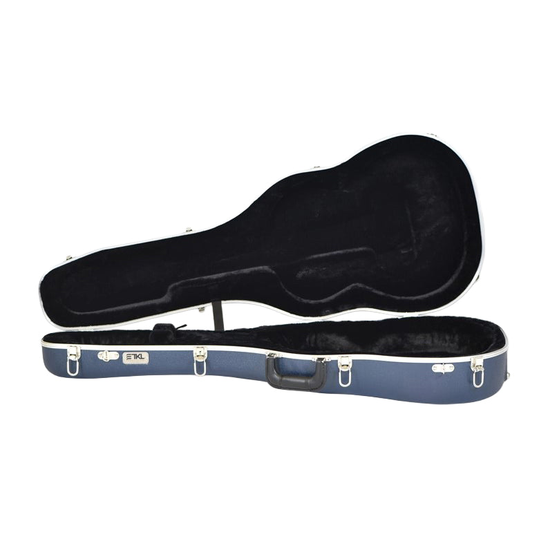 TKL Concept 3.1 Dreadnought Acoustic Guitar Molded Hardshell Case - Blue - 4