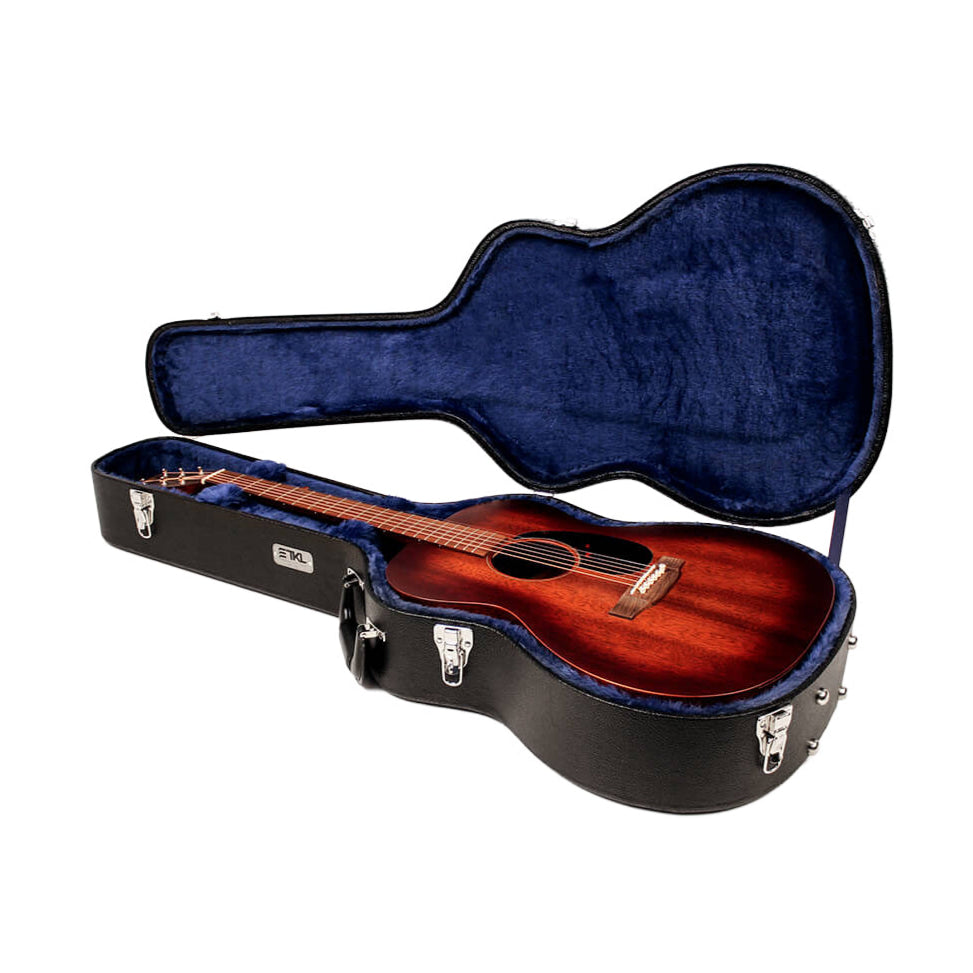 TKL Performer OM / 000 Guitar Hardshell Case - Black - 8