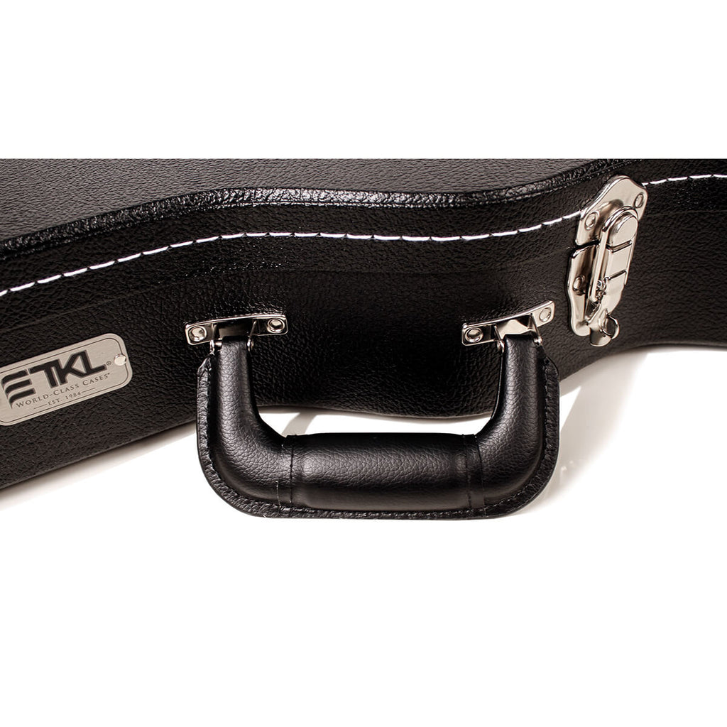 TKL Performer Single Cutaway Les Paul Style Guitar Hardshell Case - Black - 9